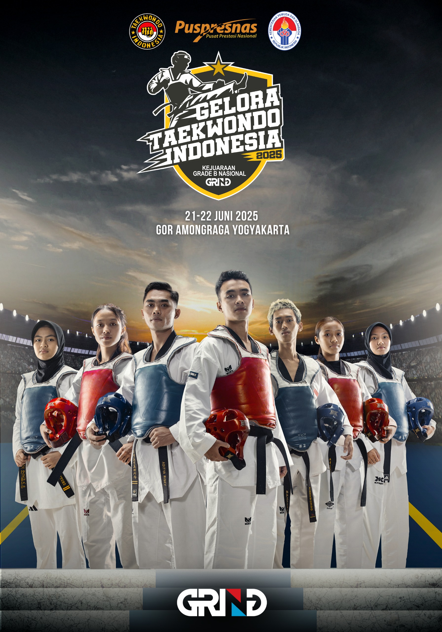 Kejuaraan GELORA TAEKWONDO INDONESIA CHAMPIONSHIP 2025 GRIND ti-reddevilsidoarjo.com